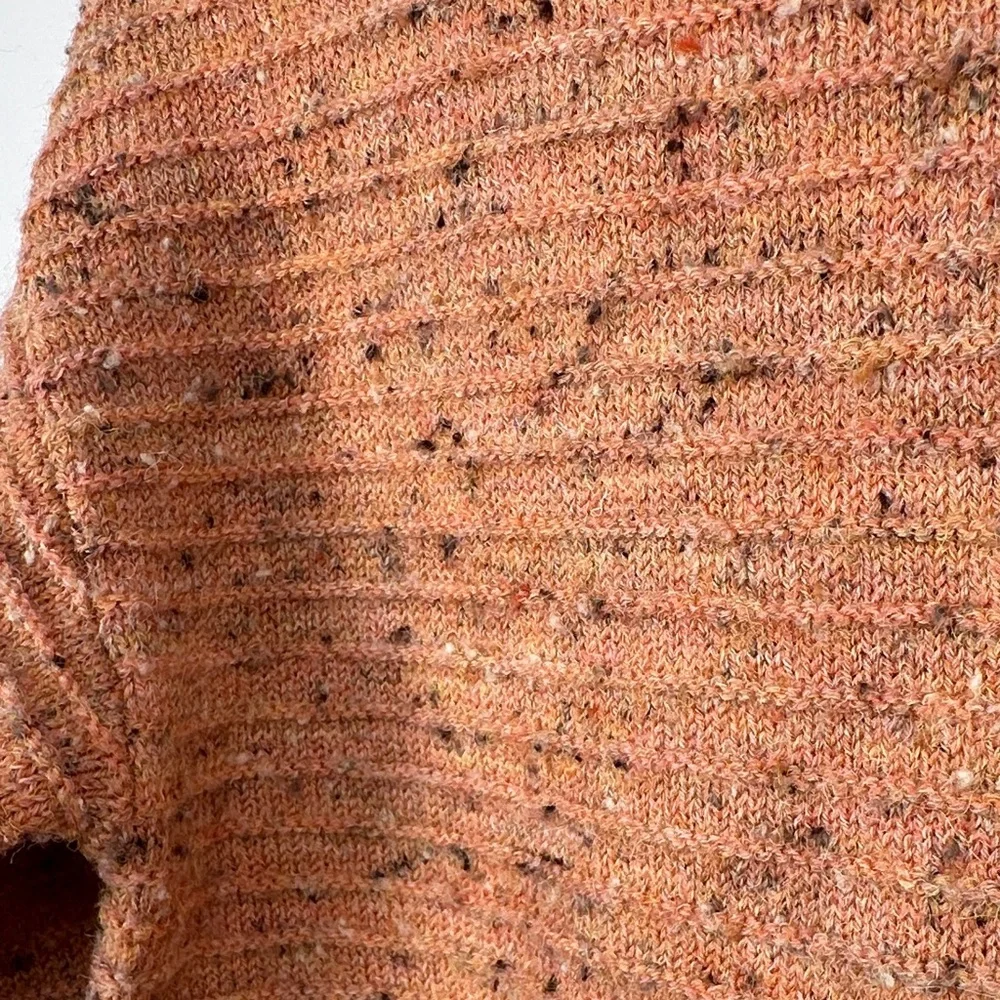 Sundance Orange Speckled Knit Sweater - Picture 3 of 4